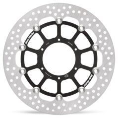 BRAKE ROTOR FLOATING HALO ROUND BLACK - MOTO-MASTER