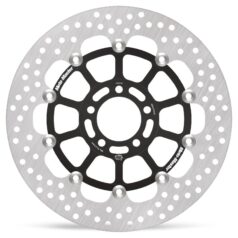 BRAKE ROTOR FLOATING HALO ROUND BLACK - MOTO-MASTER