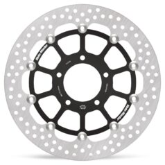 BRAKE ROTOR FLOATING HALO ROUND BLACK - MOTO-MASTER