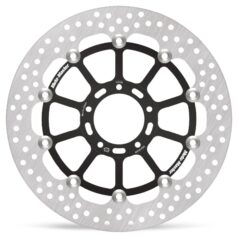 BRAKE ROTOR FLOATING HALO ROUND BLACK - MOTO-MASTER
