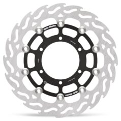 BRAKE ROTOR FLOATING FLAME BLACK - MOTO-MASTER