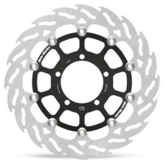 BRAKE ROTOR FLOATING FLAME BLACK - MOTO-MASTER