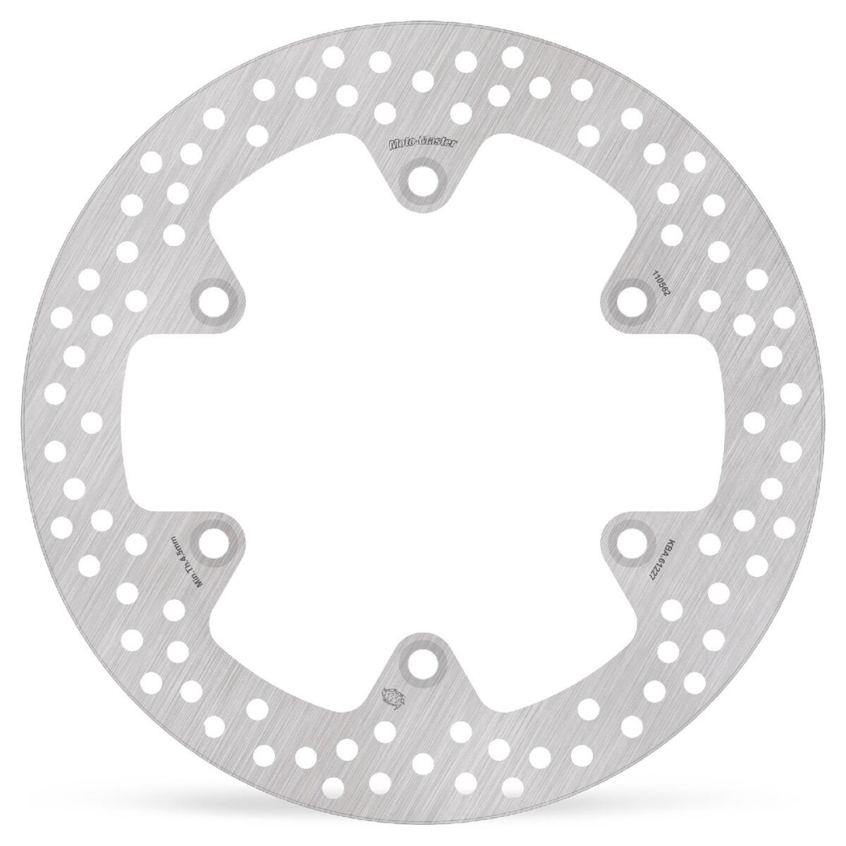 BRAKE ROTOR FIXED HALO ROUND NATURAL - MOTO-MASTER