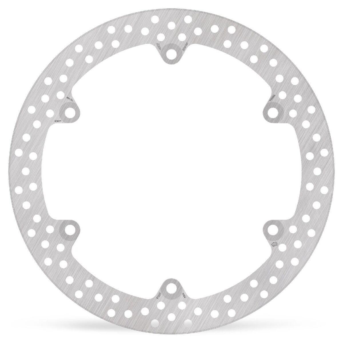BRAKE ROTOR FIXED HALO ROUND NATURAL - MOTO-MASTER