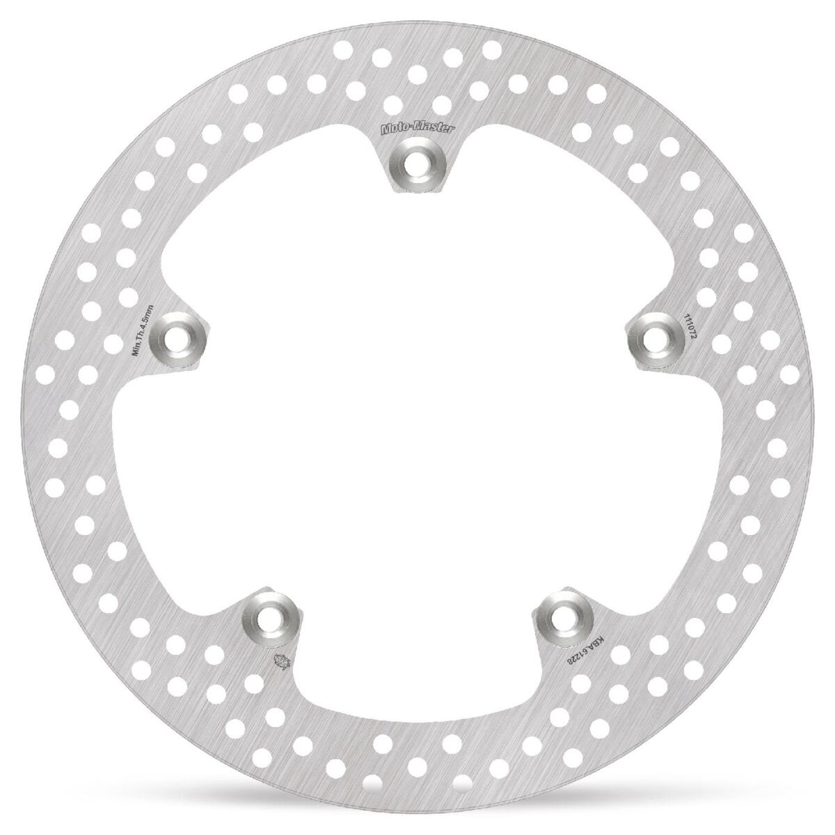 BRAKE ROTOR FLOATING HALO ROUND NATURAL - MOTO-MASTER