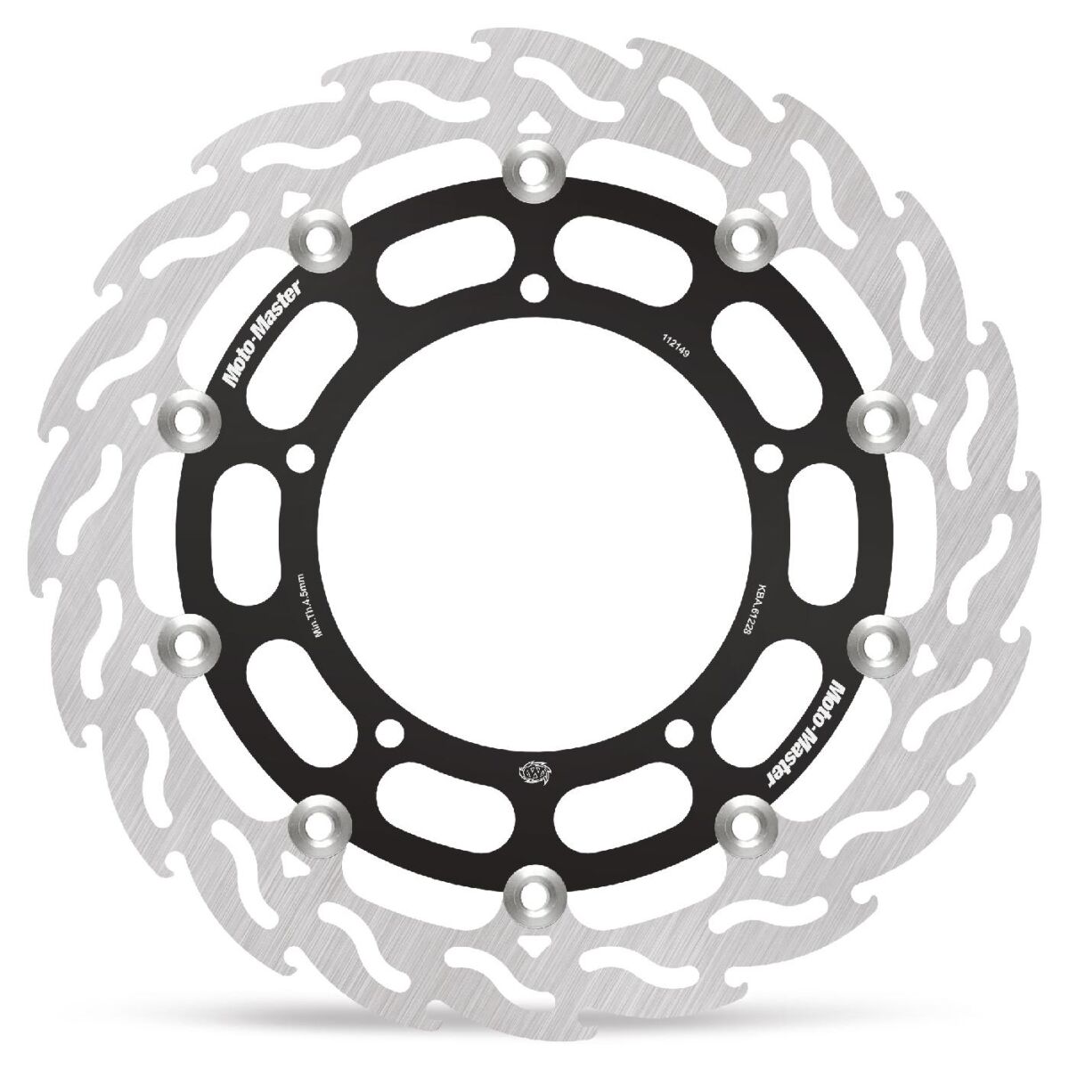 BRAKE ROTOR FLOATING FLAME - MOTO-MASTER