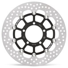 BRAKE ROTOR FLOATING HALO ROUND BLACK - MOTO-MASTER