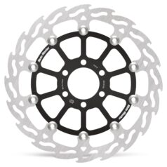 BRAKE ROTOR FLOATING FLAME BLACK - MOTO-MASTER