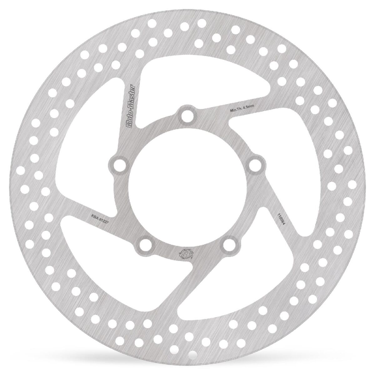 BRAKE ROTOR FIXED HALO ROUND - MOTO-MASTER
