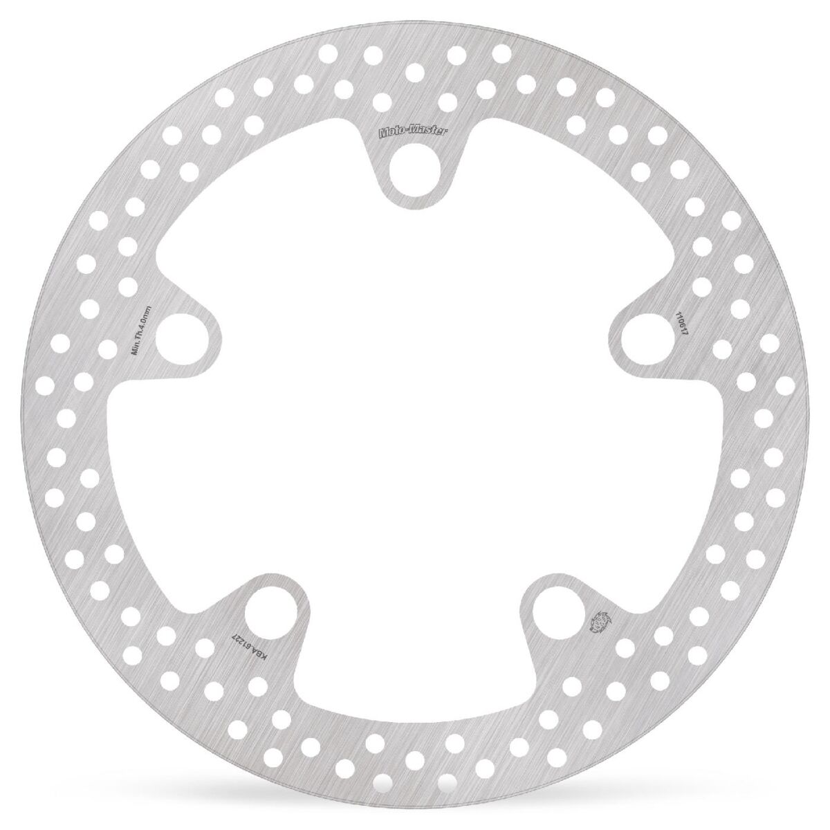 BRAKE ROTOR FIXED HALO ROUND - MOTO-MASTER