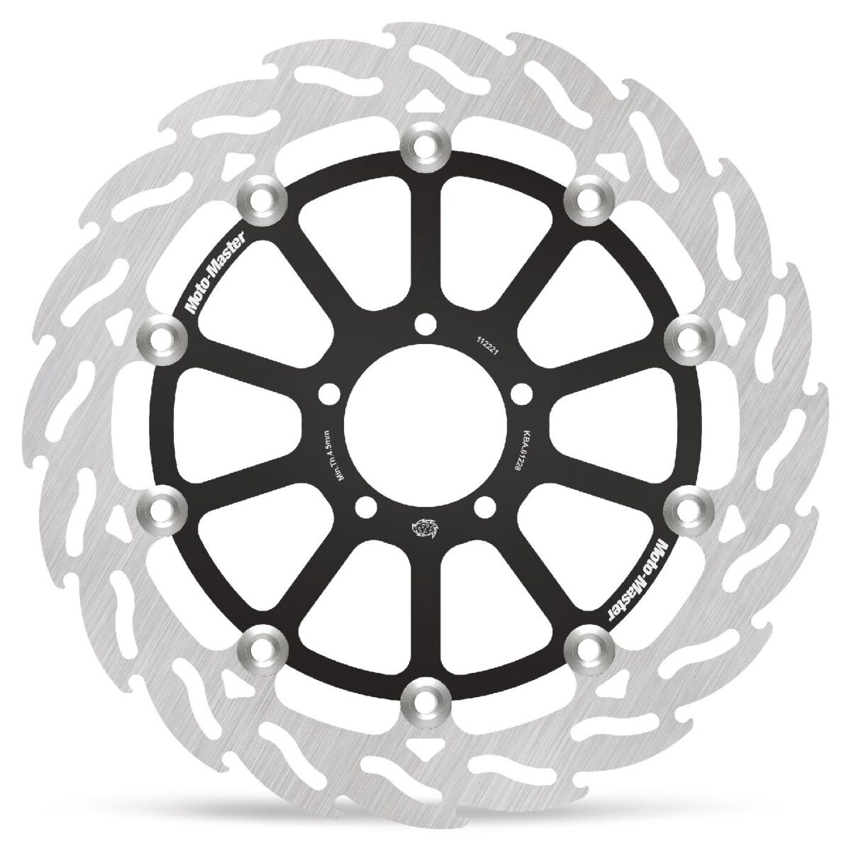 BRAKE ROTOR FLOATING FLAME - MOTO-MASTER