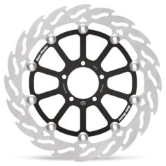 BRAKE ROTOR FLOATING FLAME BLACK - MOTO-MASTER