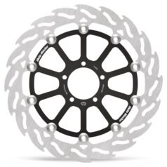 BRAKE ROTOR FLOATING FLAME BLACK - MOTO-MASTER
