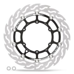 BRAKE ROTOR FLOATING FLAME BLACK - MOTO-MASTER