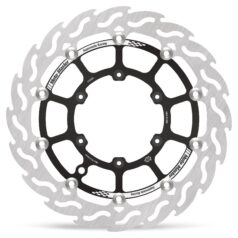 BRAKE ROTOR FLOATING FLAME BLACK - MOTO-MASTER