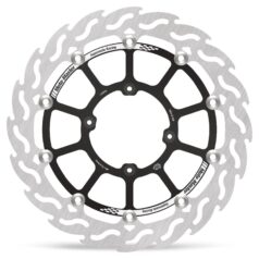 BRAKE ROTOR FLOATING FLAME BLACK - MOTO-MASTER