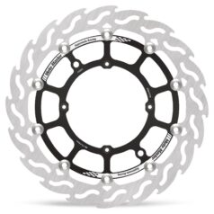 BRAKE ROTOR FLOATING FLAME BLACK - MOTO-MASTER