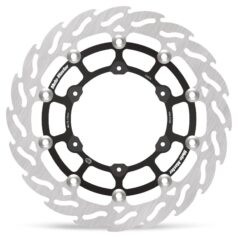 BRAKE ROTOR FLOATING FLAME BLACK - MOTO-MASTER