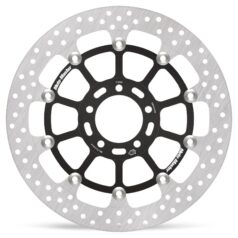 BRAKE ROTOR FLOATING HALO ROUND BLACK - MOTO-MASTER
