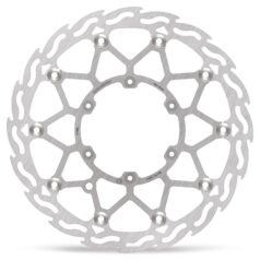 BRAKE ROTOR FLOATING FLAME BLACK - MOTO-MASTER