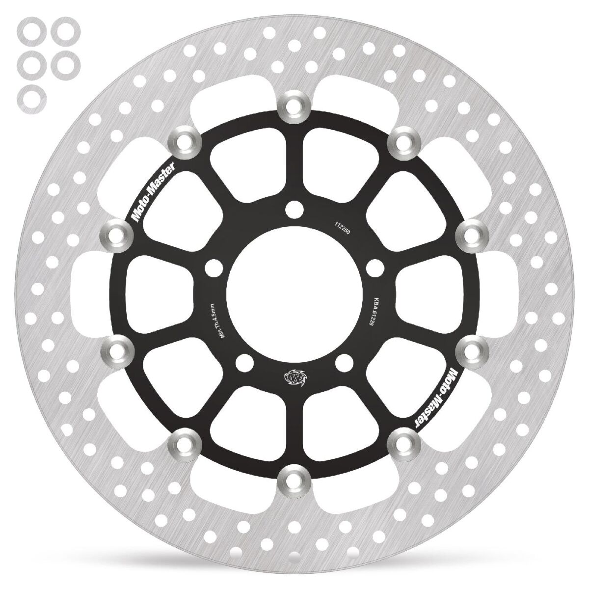 BRAKE ROTOR FLOATING HALO ROUND - MOTO-MASTER