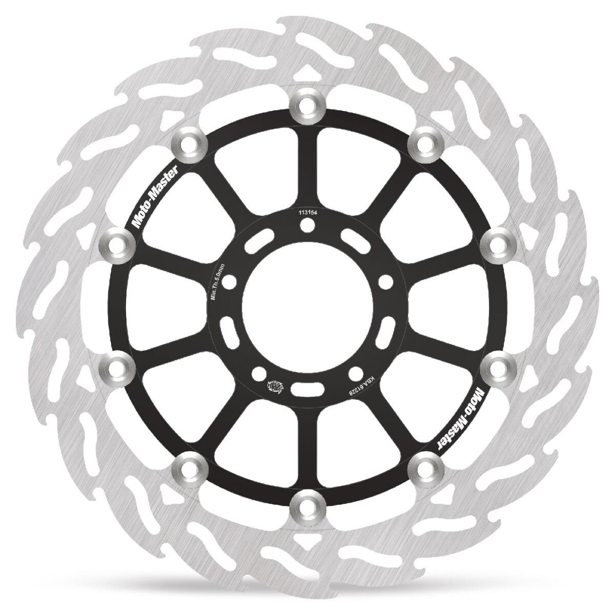 BRAKE ROTOR FLOATING FLAME RACING - MOTO-MASTER