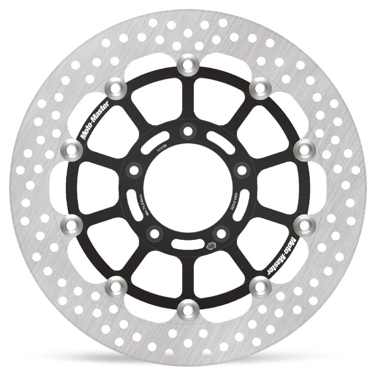 BRAKE ROTOR FLOATING HALO RACING ROUND - MOTO-MASTER
