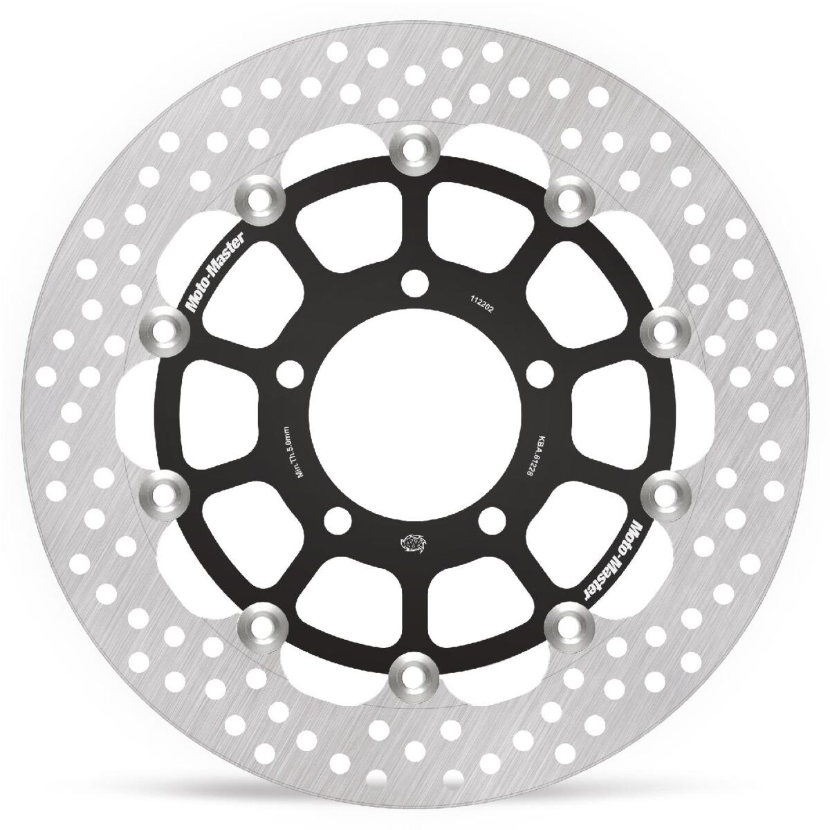 BRAKE ROTOR FLOATING HALO RACING ROUND - MOTO-MASTER