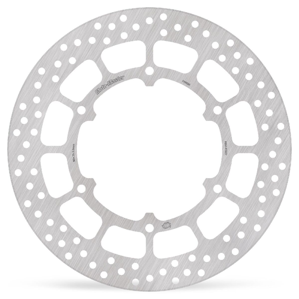 BRAKE ROTOR FIXED HALO ROUND - MOTO-MASTER