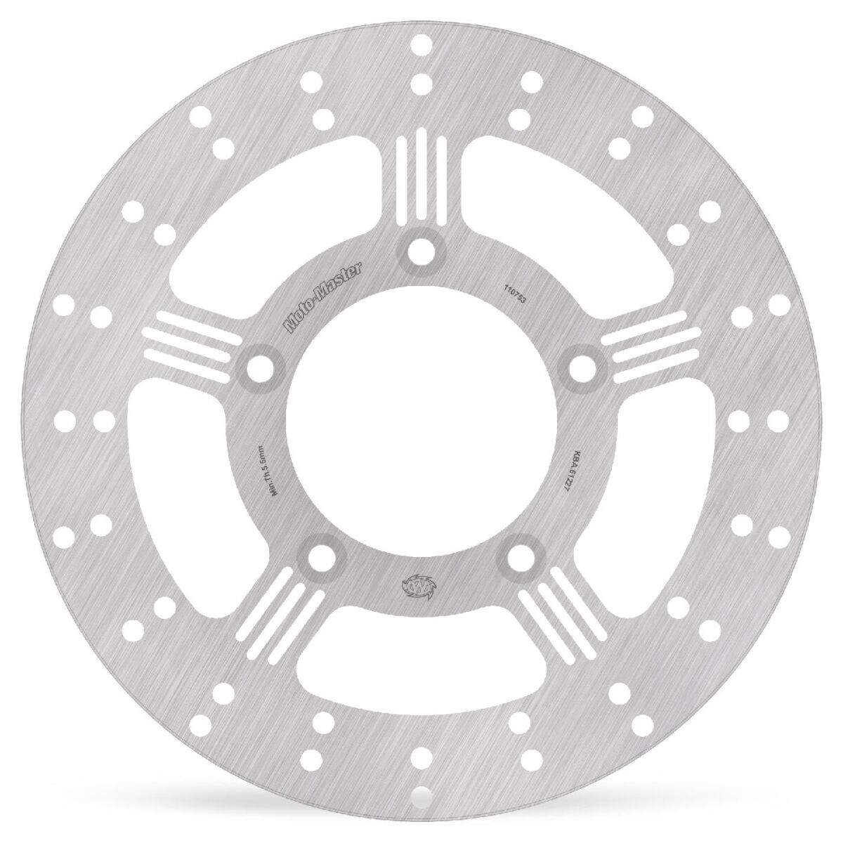 BRAKE ROTOR FIXED ROUND REAR - MOTO-MASTER