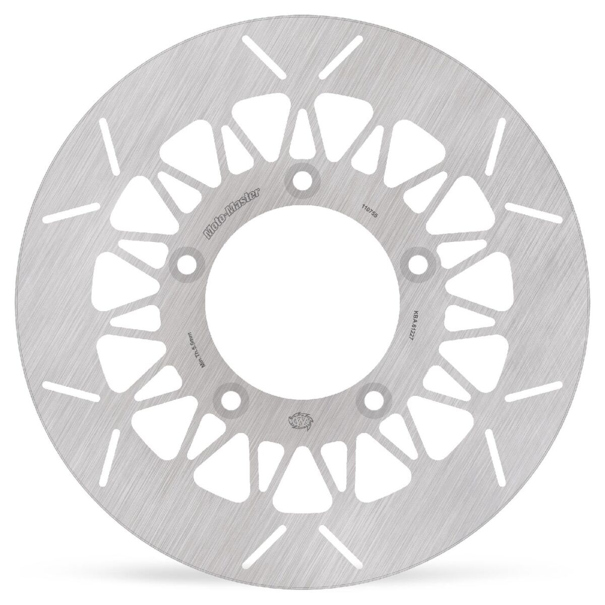 BRAKE ROTOR FIXED ROUND REAR - MOTO-MASTER