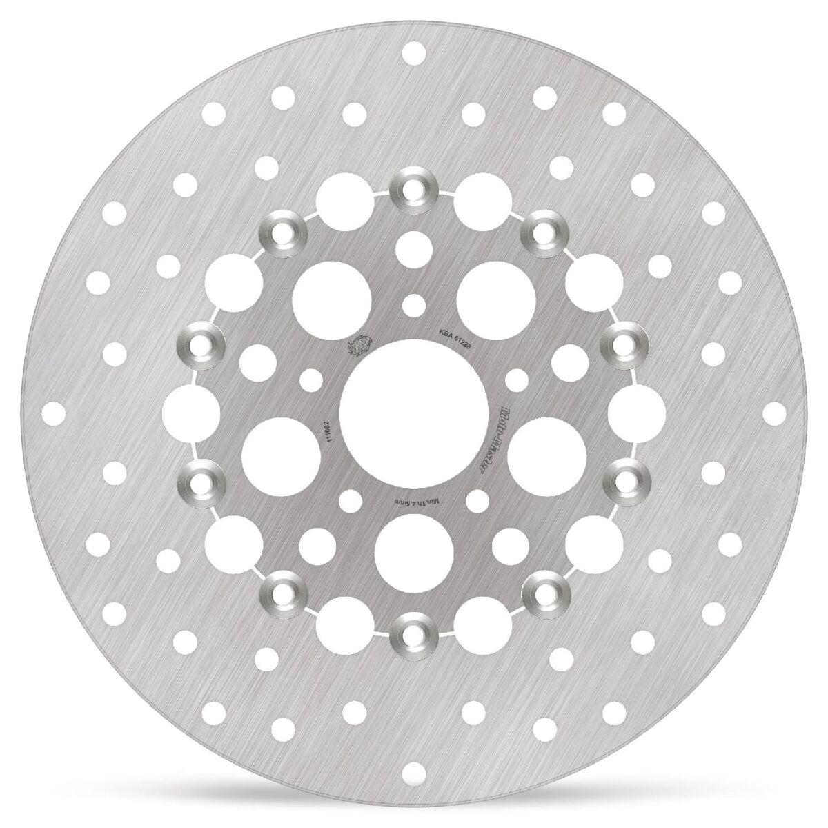 BRAKE ROTOR FLOATING HALO ROUND FRONT - MOTO-MASTER