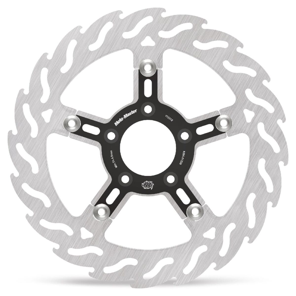 BRAKE ROTOR FLOATING FLAME FRONT - MOTO-MASTER