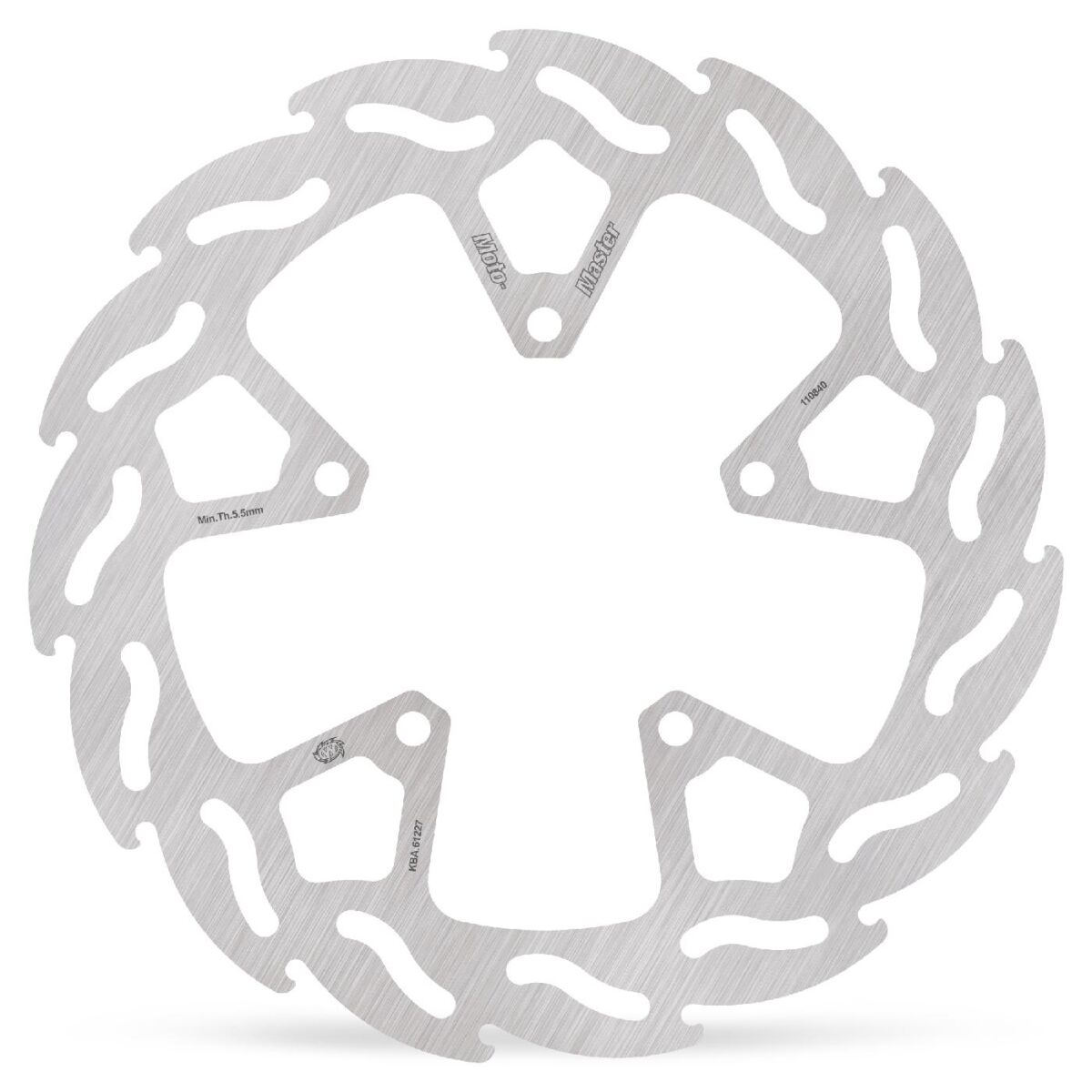 BRAKE ROTOR FIXED FLAME REAR - MOTO-MASTER