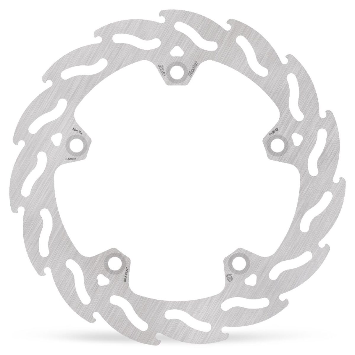 BRAKE ROTOR FIXED FLAME REAR - MOTO-MASTER