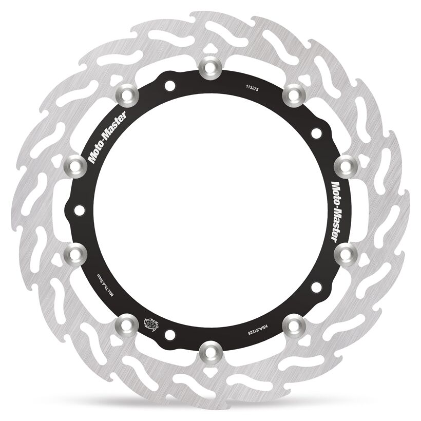BRAKE ROTOR FLOATING FLAME - MOTO-MASTER
