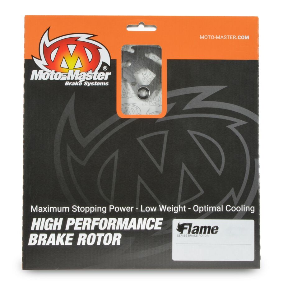 BRAKE ROTOR FIXED FLAME FLAMED NATURAL - MOTO-MASTER - Bild 2