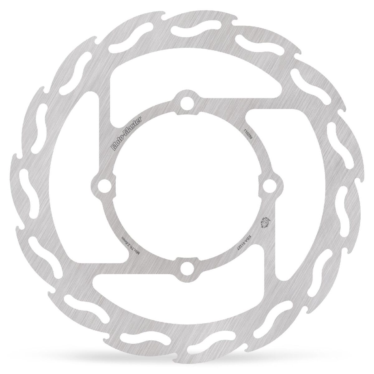 BRAKE ROTOR FIXED FLAME FLAMED NATURAL - MOTO-MASTER