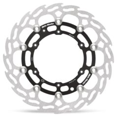 BRAKE ROTOR FLOATING FLAME BLACK - MOTO-MASTER