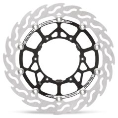 BRAKE ROTOR SUPERMOTO RACING FLOATING FLAME FRONT - MOTO-MASTER