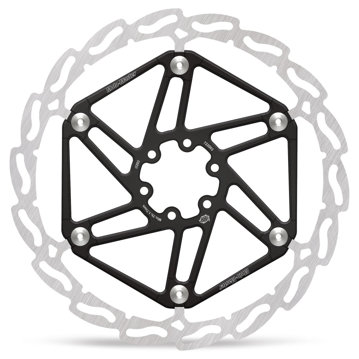 BRAKE ROTOR FLOATING FLAME - MOTO-MASTER