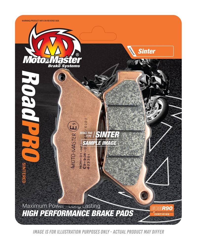 BRAKE PAD ROADPRO SINTER FRONT - MOTO-MASTER - Bild 2