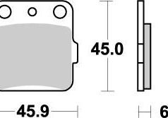 BRAKE PAD OFFROAD NITRO - MOTO-MASTER