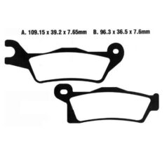 BRAKE PAD ATV NITRO - MOTO-MASTER