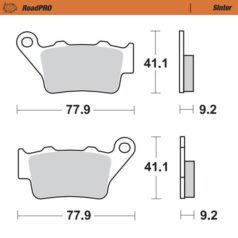 BRAKE PAD ROADPRO SINTER - MOTO-MASTER