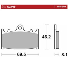BRAKE PAD SINTER SPORT - MOTO-MASTER