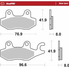 BRAKE PAD SINTER SPORT - MOTO-MASTER