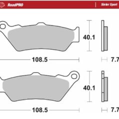 BRAKE PAD ROADPRO SINTER SPORT - MOTO-MASTER