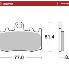 BRAKE PAD ROADPRO SINTER SPORT - MOTO-MASTER