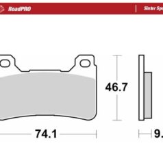 BRAKE PAD ROADPRO SINTER SPORT - MOTO-MASTER